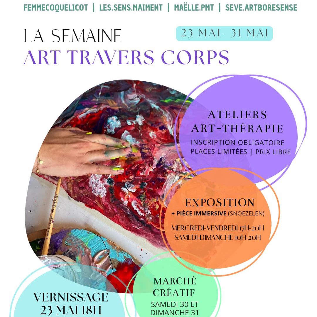 La semaine Art -Travers-Corps : 23-31 mai